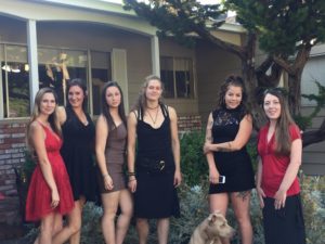 A1 Crew waiting for their limo to the best of humboldt party