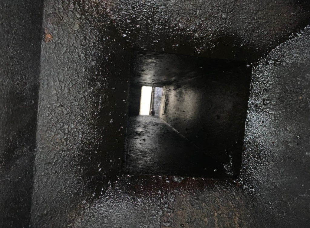 Eureka Hood Cleaning - An Unmaintained hood vent is a fire Hazzard.