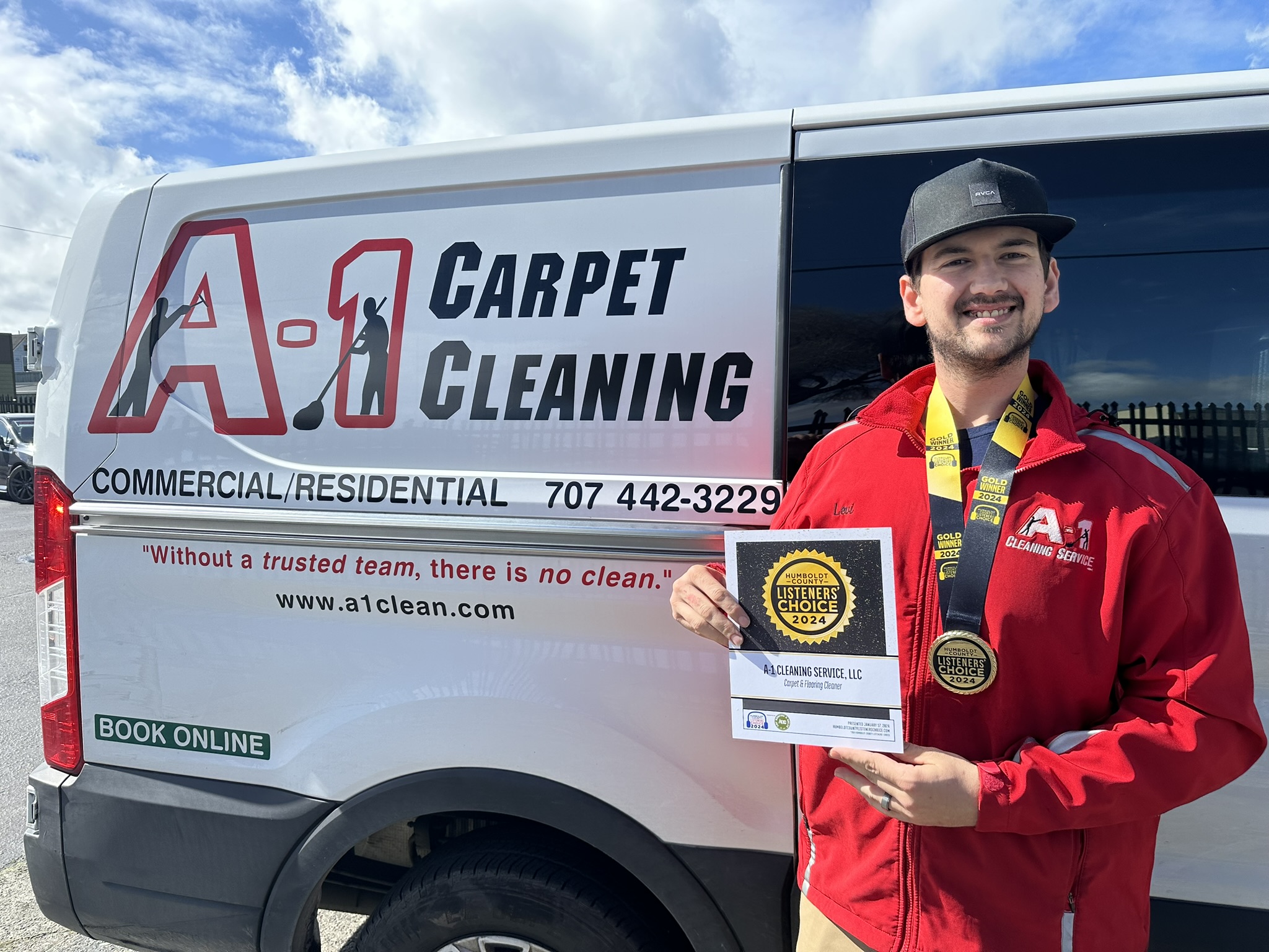 Listeners Choice Award Humboldt County Carpet Cleaning Service