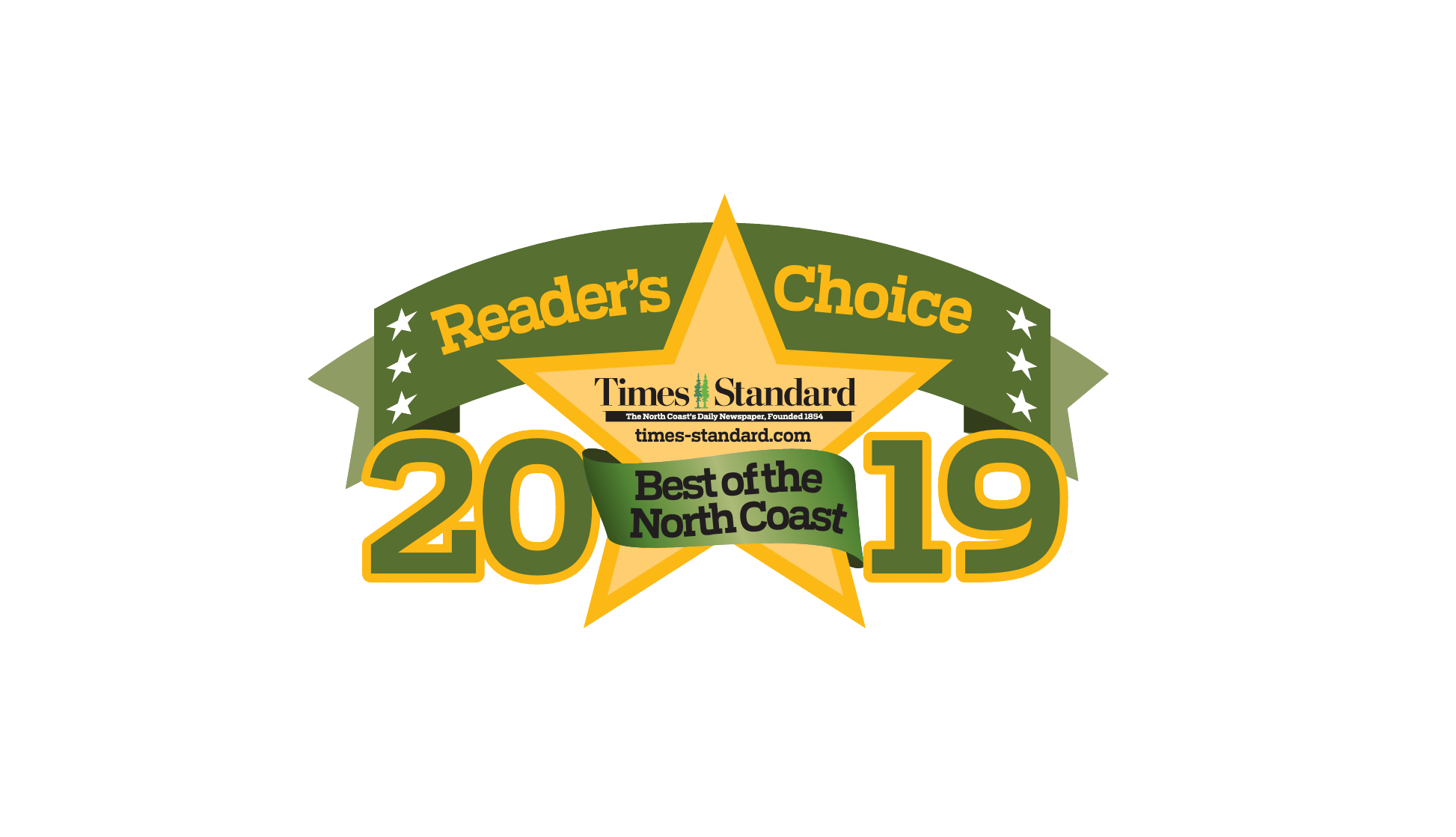 A‑1 Cleaning Service winning the Times‑Standard Reader’s Choice Best of the North Coast 2019 award