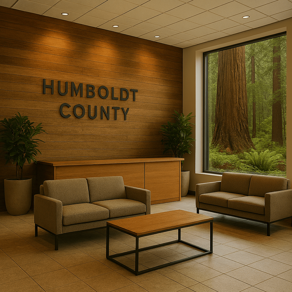 Commercial Lobby and Entryway Humboldt County A1 Cleaning Service Llc Clean commercial lobby and entryway in a Humboldt County facility
