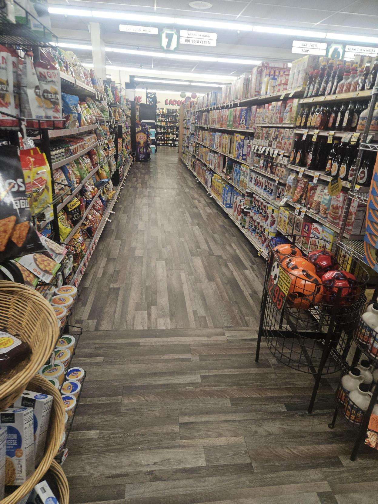 Commercial LVT plank floor maintenance by A-1 Cleaning Service, Humboldt County CA